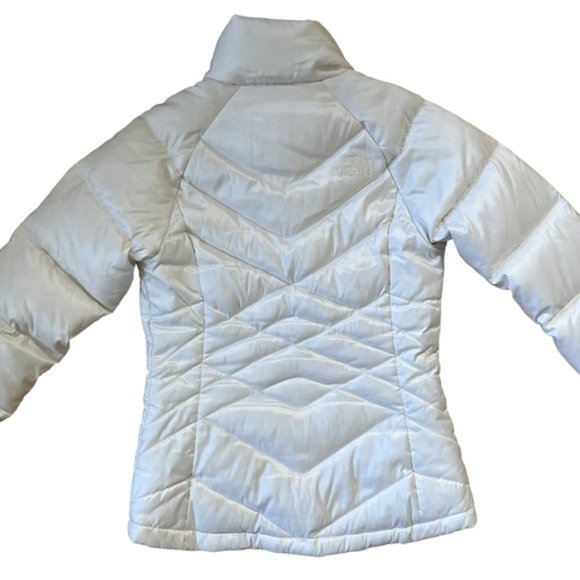 White The North Face Women's Puffer Jacket Size XS - Picture 5 of 12